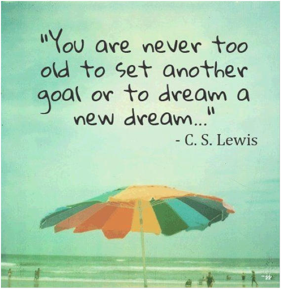 inspirational quote, dream a new dream